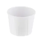image of TableCraft 240004 Soufflé Bowl, 3 oz., 2-3/8" dia. 1-7/8" tall, White Melamine, Dishwasher Safe, Round