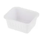 image of TableCraft 240009 Souffle Bowl, 3 oz, 3" x 2-1/2" x 1-3/8", White Melamine, Dishwasher Safe, Plastic