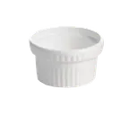 image of TableCraft CW1610LG - 10oz Green Ramekin, 4-1/2" Dia x 2", Duracoat Al Cold-Only, Dishwasher Safe, NSF