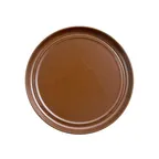 image of Steelite OG1021023 Fire Ember Off Grid Studio China Plate, 9" Round Porcelain, Curved Edge, 1 Dozen