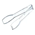 image of Carlisle 400607 - 6" Clear Plastic Salad Tongs, 6" NSF Dishwasher Safe, Heat to 212°F/270°F USA Made