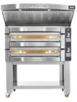 image of Cuppone ML635L/2TS Electric Deck-Type Pizza Bake Oven