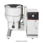 image of Groen DEE-60C2T 60 Gallon Floor Tilting 2/3 Steam Jacketed Electric Kettle, Cook2Temp Controls