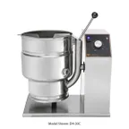 image of Groen DH-80C2T 80 Gallon Floor Tilting 2/3 Steam Jacketed Gas Kettle w/ Crank Tilt, 150.000 BTU