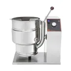 image of Groen TDB-24C2T 6 Gallon Countertop Tilting 2/3 Steam Jacketed Electric Kettle, Cook2Temp Controls