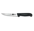 image of Victorinox 5.2803.15 Fillet Knife - 6" Semi‑Flex Blade, Black Fibrox Pro Handle Slip‑Resistant, NSF