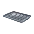image of Carlisle N4401223 Comfort Curve Universal Lid, 20x15x1, Polypropylene, Gray