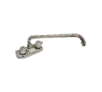 image of Serv-Ware DTF4-12-CWP Wall / Splash Mount Faucet