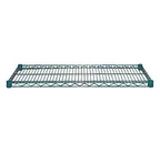 image of Serv-Ware GR1454CWP 14x54 Green Epoxy Coated Wire Shelving Unit with 4 Shelf Clips