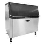 image of Serv-Ware SWB48-705 Ice Bin – 705 lb Capacity, 48" Wide, Stainless Steel, Soft‑Closing Door Insulation