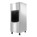 image of Serv-Ware SWBD22-130 Ice Bin – 130 lb Capacity, 22" Wide, Stainless Steel, R290, 110V 210W
