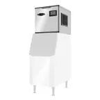 image of Serv-Ware SWM22-350H Cube-Style Ice Maker, 350 lb/24h, 22" Wide, Stainless Steel, R290