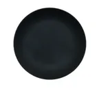 image of Cal-Mil 22390-11-13 Classic Coupe Plate, 11" Matte Black Melamine Round Reusable Dinnerware