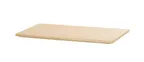 image of Cal-Mil 23180-1220-93 Logan Riser – 12" x 20" x 0.75" Rectangular Wood Beige Display Stand