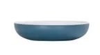 image of Cal-Mil 24106-6-11115 - 16oz Matte Stone Blue Melamine Sophie Bowl, 6.25" Round, 1.5" H, 6.25" Dia