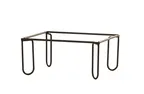 image of Cal-Mil 25215-6-13 Individual Display Riser – 10" x 12" x 6" Black Metal Rectangular Frame