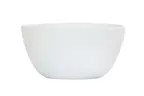 image of Cal-Mil 26100-7-15 48 oz White Melamine Sophie Bowl, 7" x 7" x 3.5" Round Reusable Dinnerware