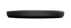 image of Cal-Mil 26107-14-13 Arista 14" Matte Black Melamine Plate – 14" Round, Raised Rim, Dinnerware