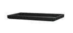 image of Cal-Mil 26110-1220-13 Hudson Tray, 21.5" x 13.25" x 1.5" H, Black Melamine, Raised Rim, Modular