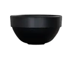 image of Cal-Mil 26122-6-13 Isla Bowl, 30 oz, 5" x 5" x 2.7" H, Matte Black Melamine Round Bowl