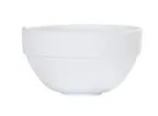 image of Cal-Mil 26122-6-15 Isla Bowl, 30 oz, 5" x 5" x 2.7" Wide Rim, Matte White Melamine Reusable Bowl
