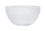 image of Cal-Mil 26122-7-15 Isla 48oz Matte White Melamine Reusable 1 Qt Bowl 7" x 7" x 3.5"