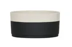 image of Cal-Mil 26132-7-138 Sorelle 48oz Black Melamine Bowl, 6.75" x 6.75" x 3.25", 1 Qt