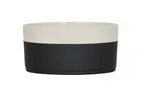 image of Cal-Mil 26132-8-138 Sorelle 2-Qt Black Round Melamine Bowl, 7.75" Diameter, 3.75" Height, 72 oz