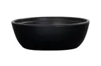 image of Cal-Mil 26144-7-13 Cove Bowl, 30 oz, 6.75" x 6.75" x 2.25" H, Matte Black, Melamine, Round