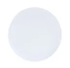 image of Cal-Mil 26150-10-15 Reusable Melamine Plate, 10" Round, Matte Glossy White, 10-11" Size
