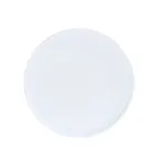 image of Cal-Mil 26150-8-15 - 8" Dia Matte Glossy White Melamine Round Reusable Plate