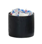 image of Cal-Mil 28004-5-13 Individual Display Riser - 6" x 6" x 5" Round Resin Black Riser