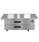 image of Hoshizaki CF72B 72" 2 Drawers Freezer Chef Base, Stainless Steel, 12.82 cu. ft., 1/2 HP, 115V