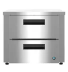 image of Hoshizaki UR36B-LPD2 36" 2-Drawer Undercounter Refrigerator, Stainless Steel, 8.64 cu. ft.