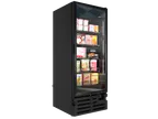 image of Imbera USA LTF23 BB LOCKING Merchandiser Freezer, 79"H, 16 ft³ Capacity, Black, 1 HP Compressor