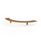 image of Steelite MGCIAF01BBXX Curved Outer Shelf Configurable Buffet Table, 76.0" x 27.5" x 6.5", Mixed Materials, Modular, Mogogo