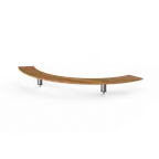 image of Steelite MGCIAF01BSXX Configurable Buffet Table, 76.0" x 27.5" x 6.5", Curved Outer Shelf, Mixed Materials, Modular, 1 Per Case