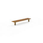 image of Steelite MGCIAF03BBXX Configurable Buffet Table, 47x10x16.5in, Modular, Mixed Materials, Mogogo Finish, 1 Per Case