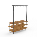image of Steelite MGCMLA06BSXF Classic Arch Buffet Table, 71.0 x 29.5 x 95.5, Mixed Materials, Modular, Mogogo