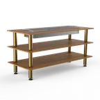 image of Steelite MGCMLD06BBXF Mogogo Modular Heat Table, 71.0" x 29.5" x 95.5", Mixed Materials, Configurable Buffet Table