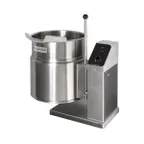 image of Cleveland KET20T 20 Gallon Floor Tilting 2/3 Steam Jacketed Electric Kettle, Console Base, 208/240V