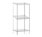 image of Eagle Group 2B2136C Syrup Tank Rack, 36" W x 21" D x 54" H, Shelves (1 Slanted, 3 Flat), NSF Certified