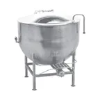 image of Legion LT-60 60 Gallon Floor Stationary 2/3 Steam Jacketed Direct Steam Kettle w/ Tri-Leg Base
