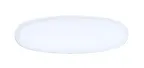 image of Cal-Mil 24106-618-11115 Oval Matte Blue Melamine Platter, 18" Length, 6" Height, Stoneware