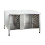 image of RATIONAL 60.30.339 Us Iii Stationary Oven Stand, 14 Supporting Rails