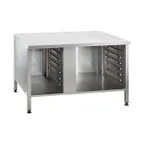 image of RATIONAL 60.30.340 Us Iii Mobile Oven Stand, 14 Supporting Rails, Side Panels