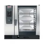 image of RATIONAL ICC 10-FULL E 208/240V 3 PH Full Size 10 Pan Electric Combi Oven w/ Manual Controls, Steam Generator