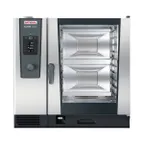 image of RATIONAL ICC 10-FULL LP 208/240V 1 PH Full Size 10 Pan Liquid Propane Gas Combi Oven w/ Dial Controls, Steam Generator