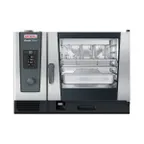 image of RATIONAL ICC 6-FULL E 208/240V 3 PH Full Size 6 Pan Electric Combi Oven w/ Manual Controls, Steam Generator