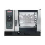 image of RATIONAL ICC 6-FULL LP 208/240V 1 PH Full Size 6 Pan LP Gas Combi Oven w/ Steam Generator, 104.000 BTU